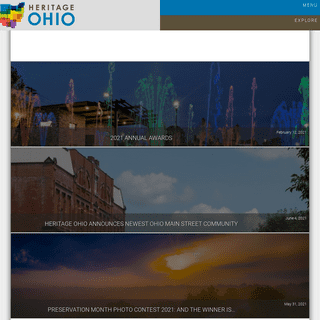 Home - Heritage Ohio - Heritage Ohio