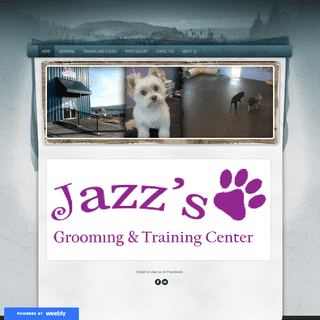 A complete backup of https://jazzsgroominganddoggiedaycare.weebly.com/