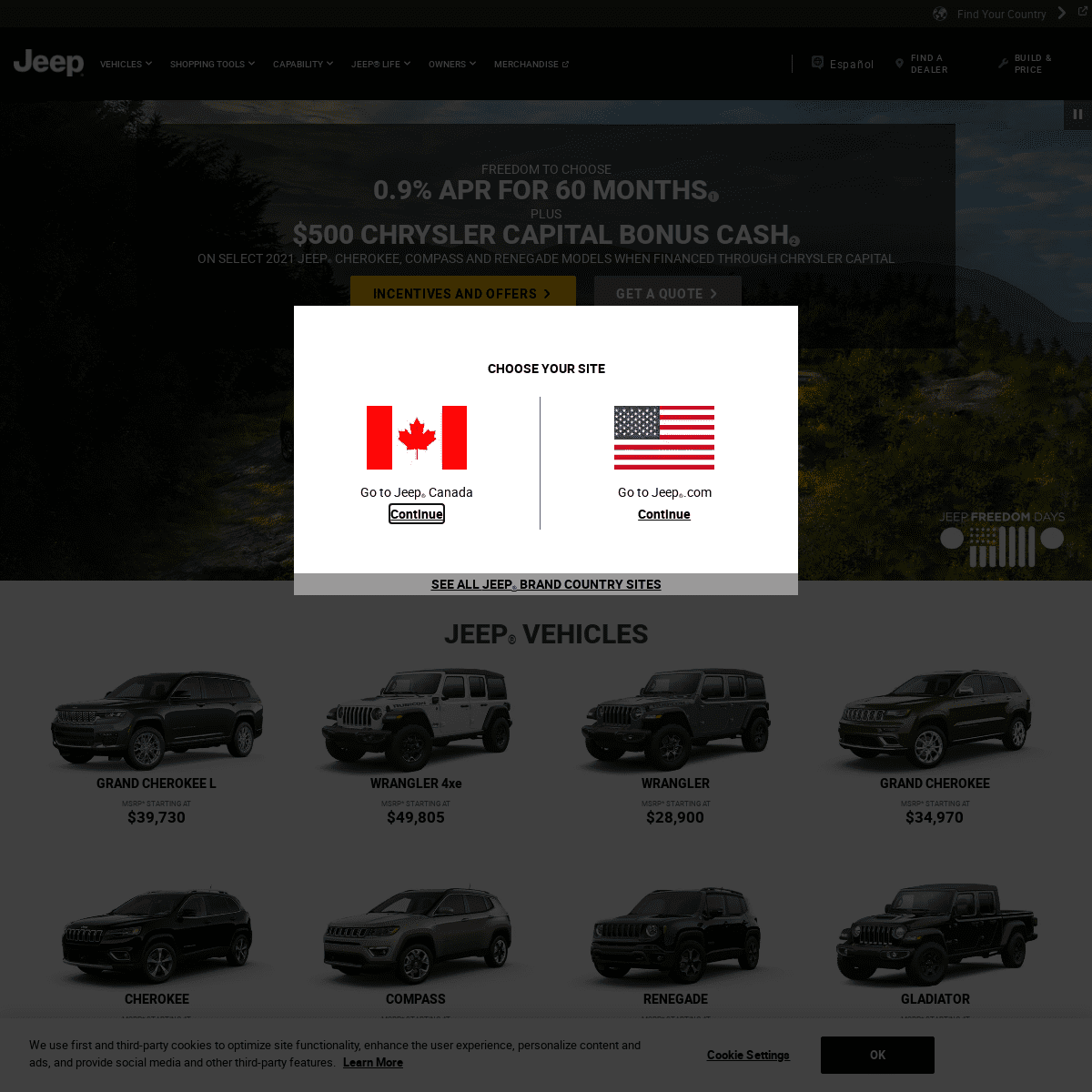 A complete backup of https://jeep.com