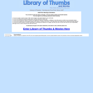 A complete backup of https://libraryofthumbs.com