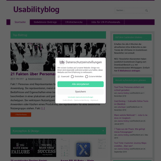 A complete backup of https://usabilityblog.de