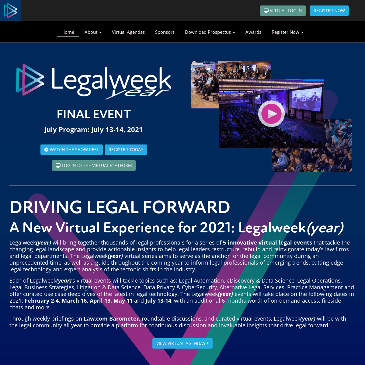 A complete backup of https://legalweekshow.com