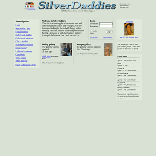 SilverDaddies - dating for mature gay men