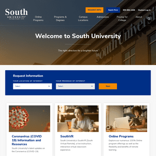 A complete backup of https://southuniversity.edu