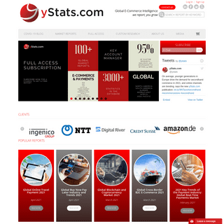 yStats.com - Global E-Commerce Intelligence