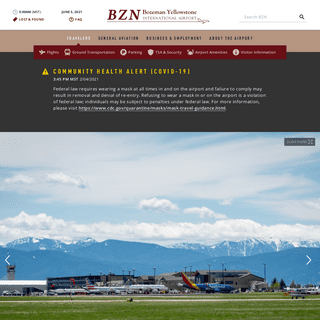 A complete backup of https://bozemanairport.com