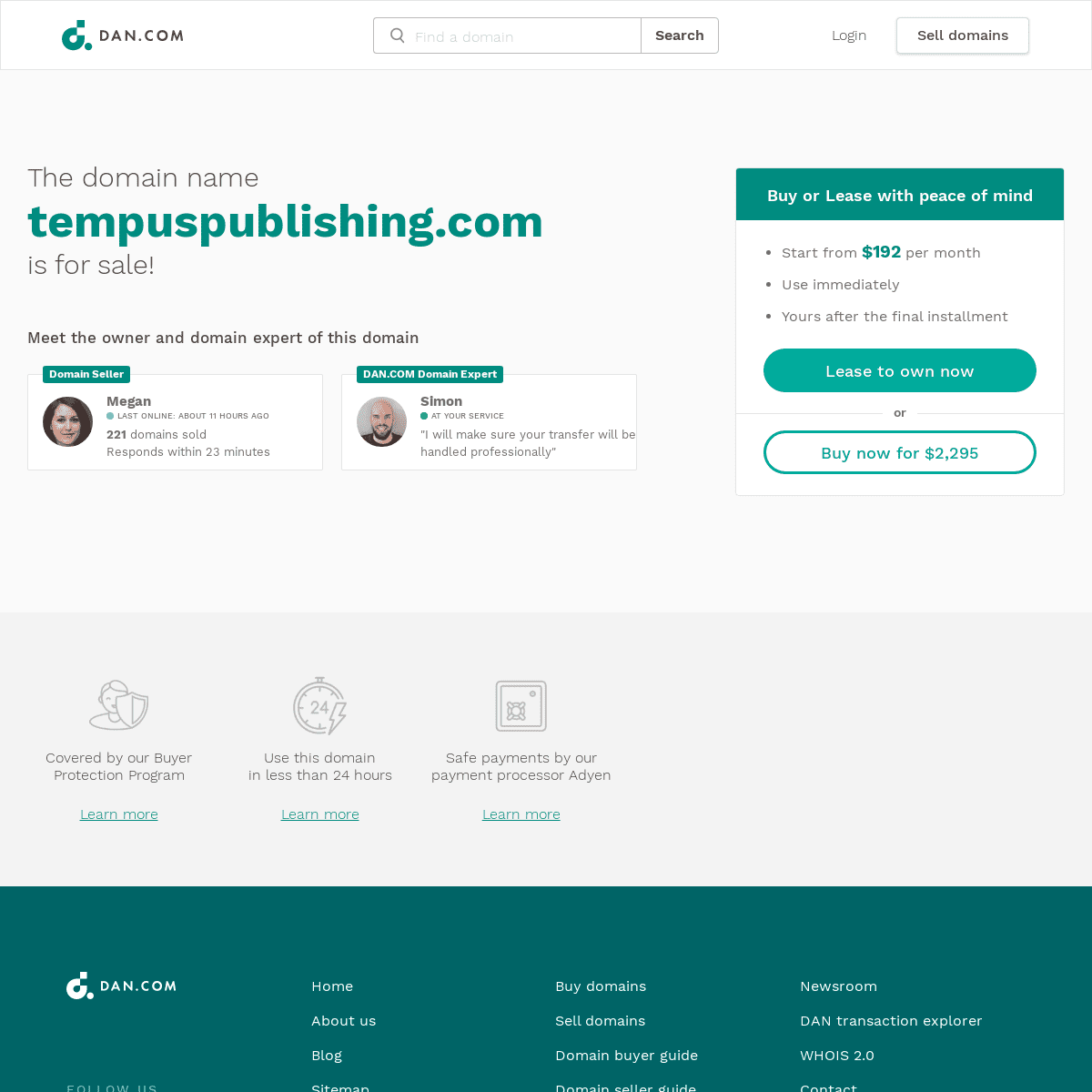 A complete backup of https://tempuspublishing.com