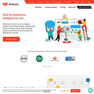 All-in-One Workplace Platform for Teams, Built by You - Kintone