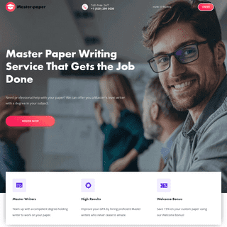 Master-Paper.com - Affordable and Secure Writing Company