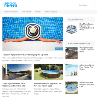 Pool Pricer - Consumer Information About Swimming Pools