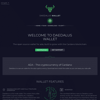 A complete backup of https://daedaluswallet.io