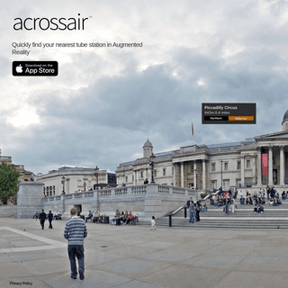 acrossair - Nearest Tube Augmented Reality Tube Finder