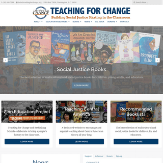 A complete backup of https://teachingforchange.org