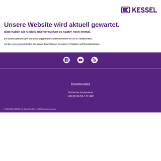 A complete backup of https://kessel.de
