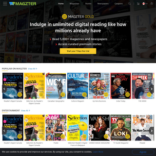 A complete backup of https://magzter.com