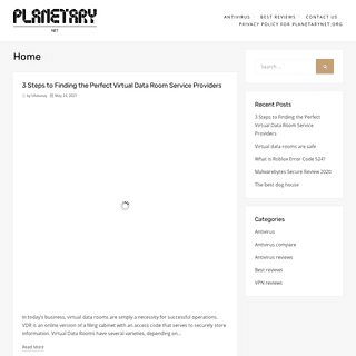 Planetarynet 1 - Best Antivirus Review