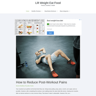 A complete backup of https://liftweighteatfood.com