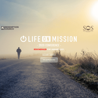 A complete backup of https://lifeonmissionconference.ca