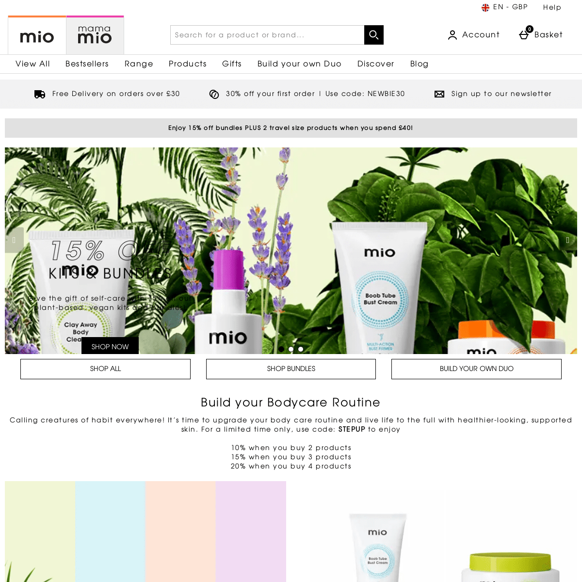 A complete backup of https://mioskincare.co.uk