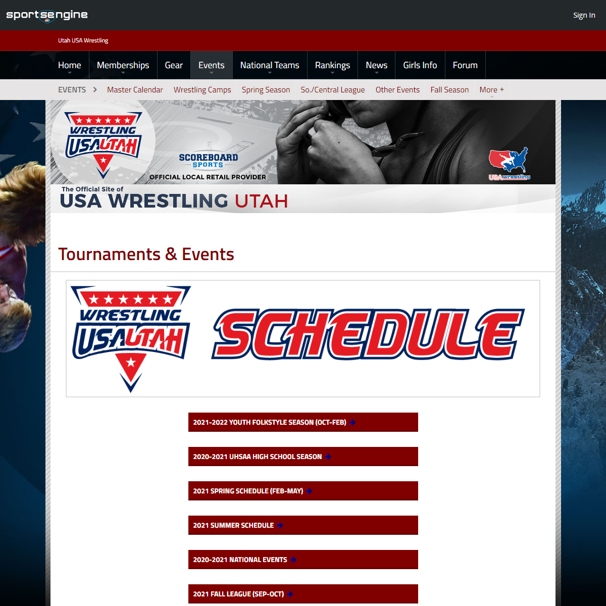 A complete backup of https://www.wrestleutah.com/page/show/948395-tournaments-and-events