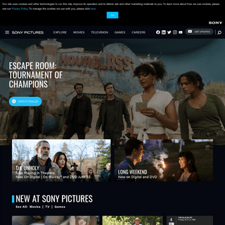 Home Page - Sony Pictures Entertainment