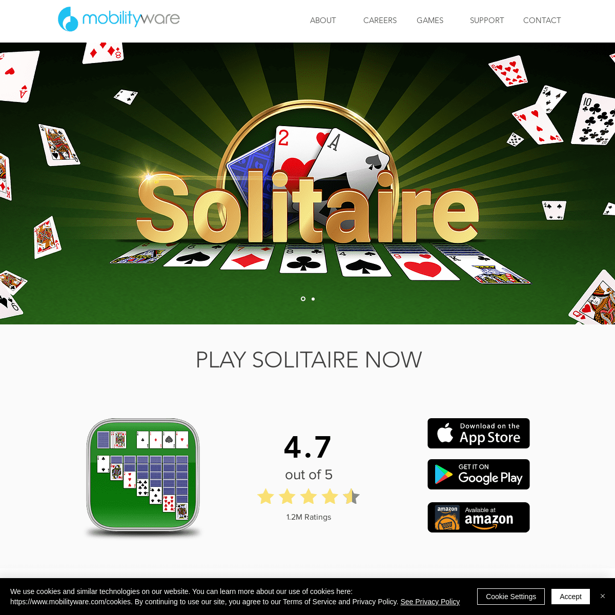 Solitaire - MobilityWare - Irvine