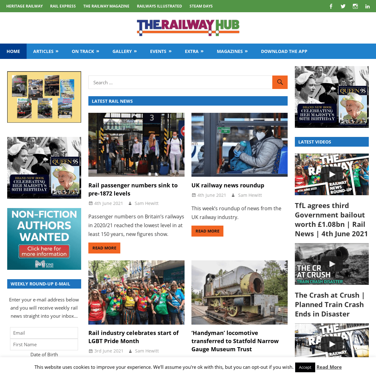 A complete backup of https://therailwayhub.co.uk
