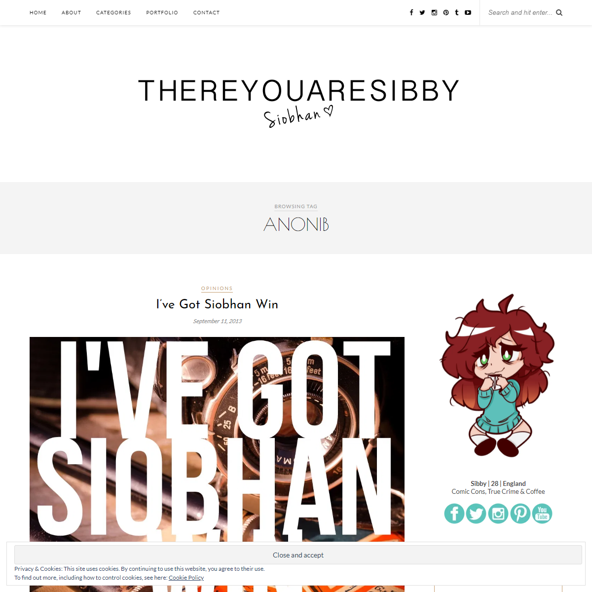 A complete backup of https://thereyouaresibby.co.uk/tag/anonib/