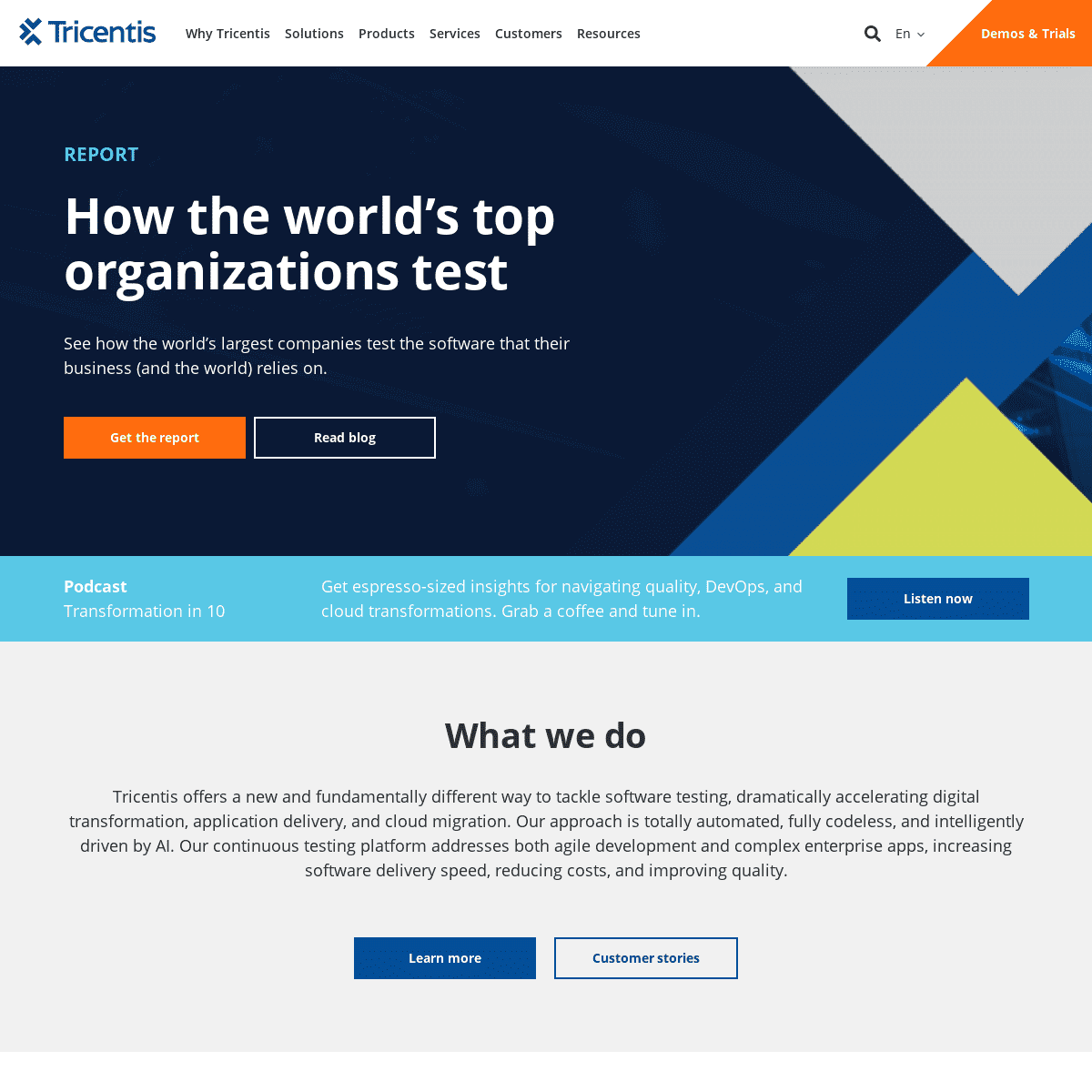 A complete backup of https://tricentis.com