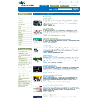 ABC Directory - Free Web Directory - Business Web Resources
