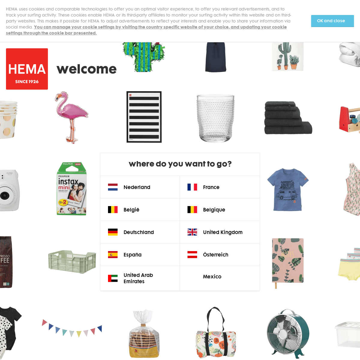 A complete backup of https://hema.com