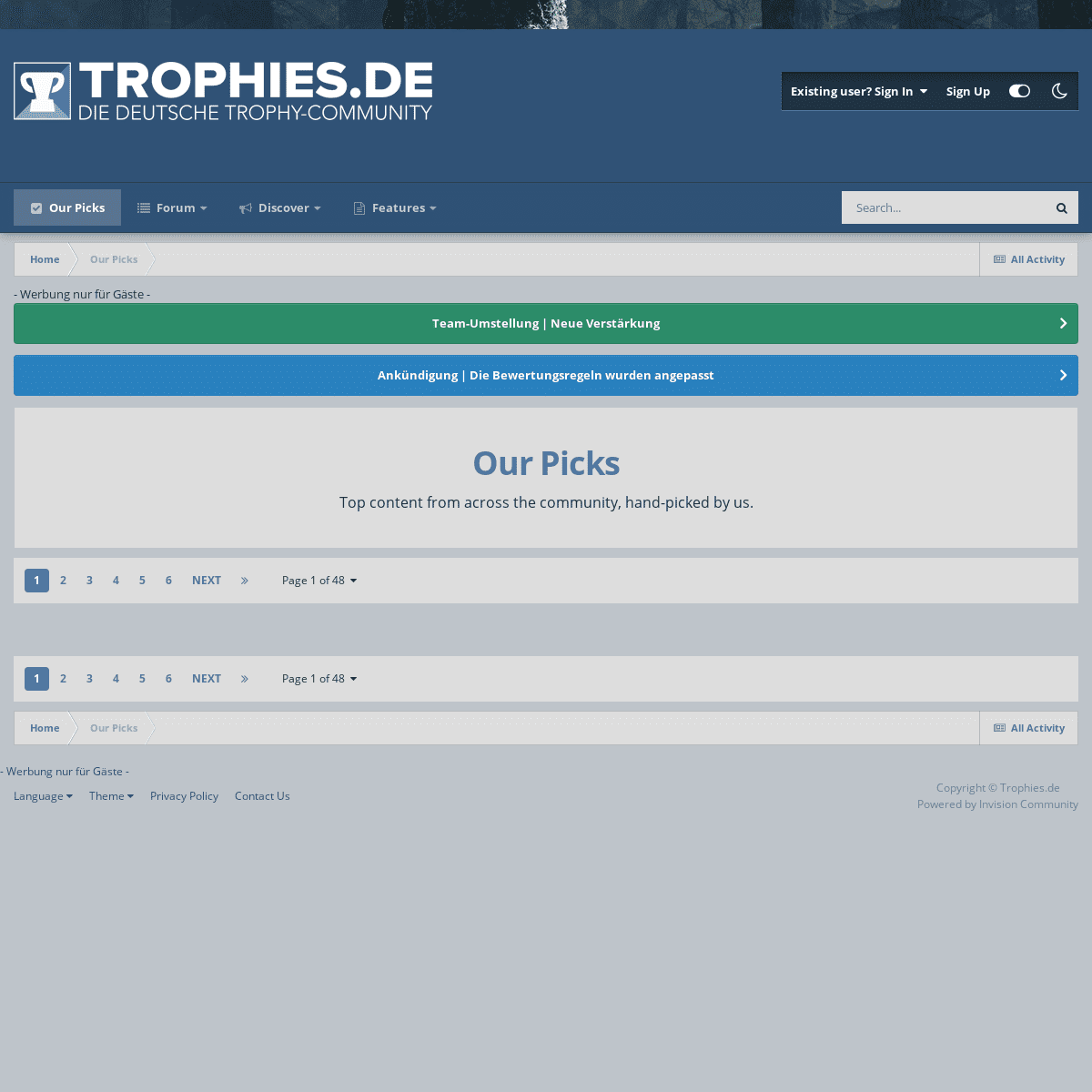 A complete backup of https://trophies.de