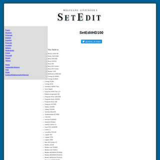 A complete backup of https://www.setedit.de/SetEdit.php?spr=2&Editor=105