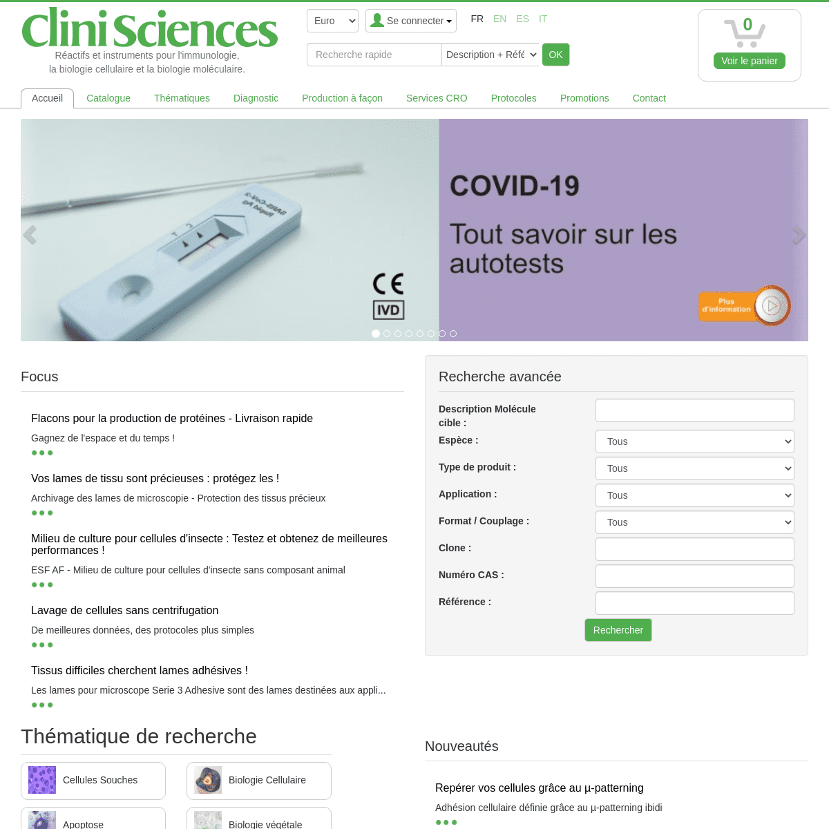 A complete backup of https://clinisciences.com