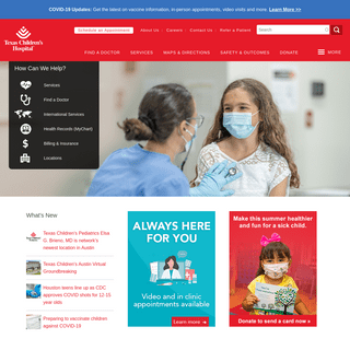 A complete backup of https://texaschildrens.org
