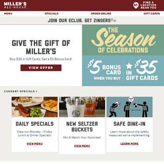 A complete backup of https://millersalehouse.com