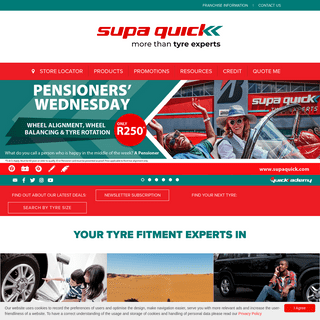 Supa Quick - Full Service Fitment Centres