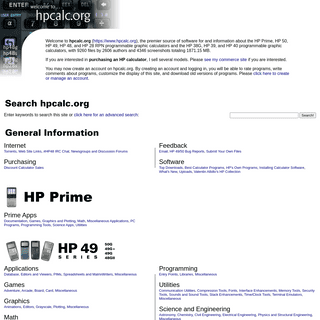 hpcalc.org - HP48 Software Archive