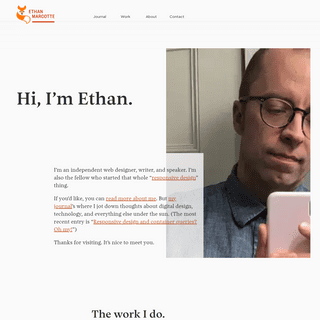 Welcome to Ethan Marcotteâ€™s website â€” Ethan Marcotte