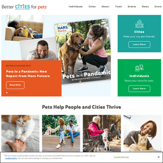 A complete backup of https://bettercitiesforpets.com