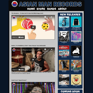 A complete backup of https://asianmanrecords.com