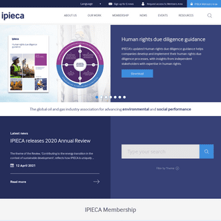 A complete backup of https://ipieca.org