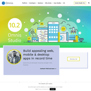 Omnis Studio - flexible + fast cross platform app development