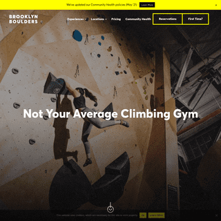 Brooklyn Boulders - Indoor Rock Climbing Gyms
