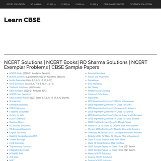 A complete backup of https://learncbse.in