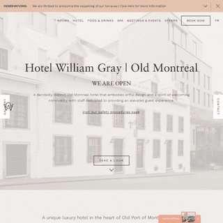 A complete backup of https://hotelwilliamgray.com