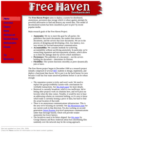 A complete backup of https://freehaven.net