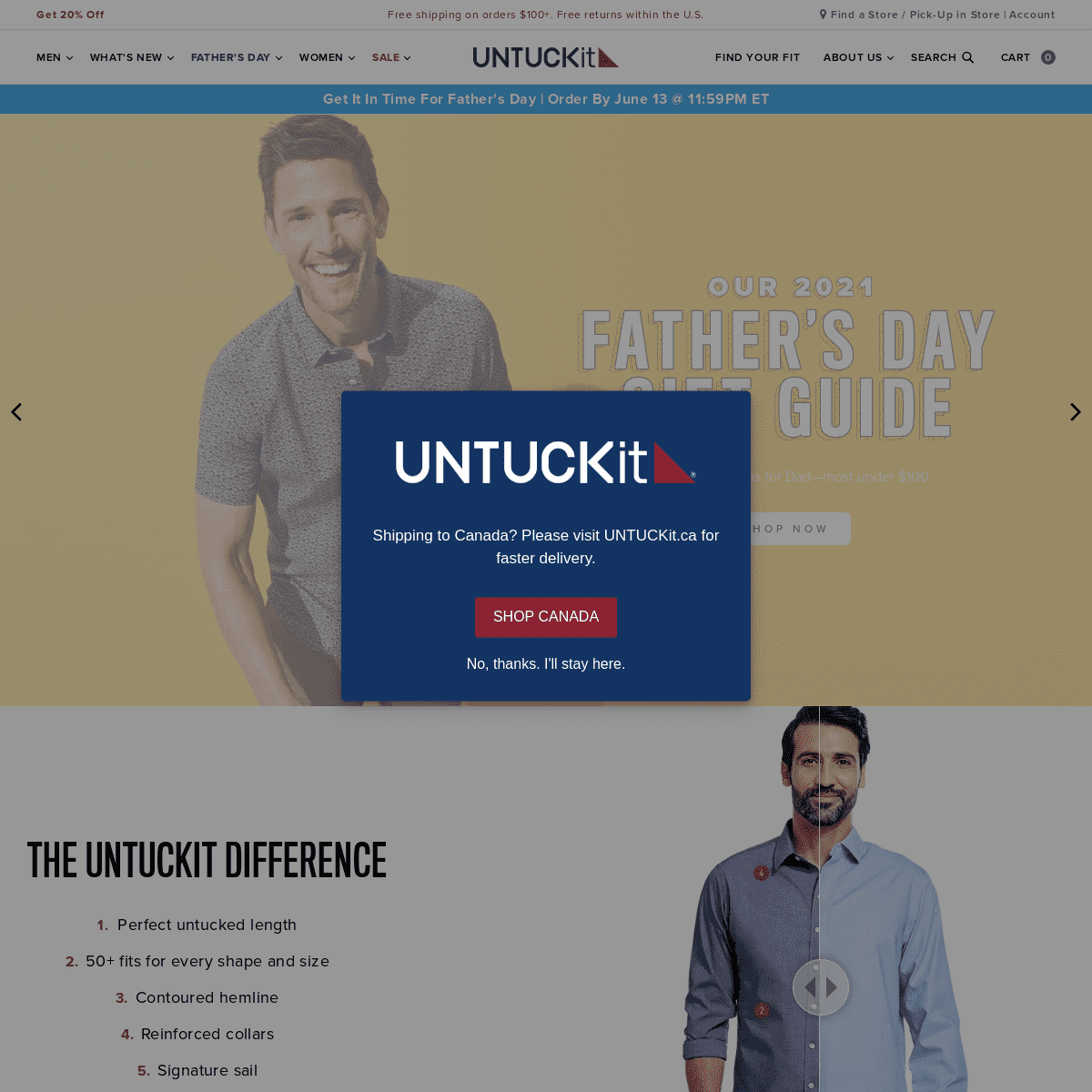 A complete backup of https://untuckit.com