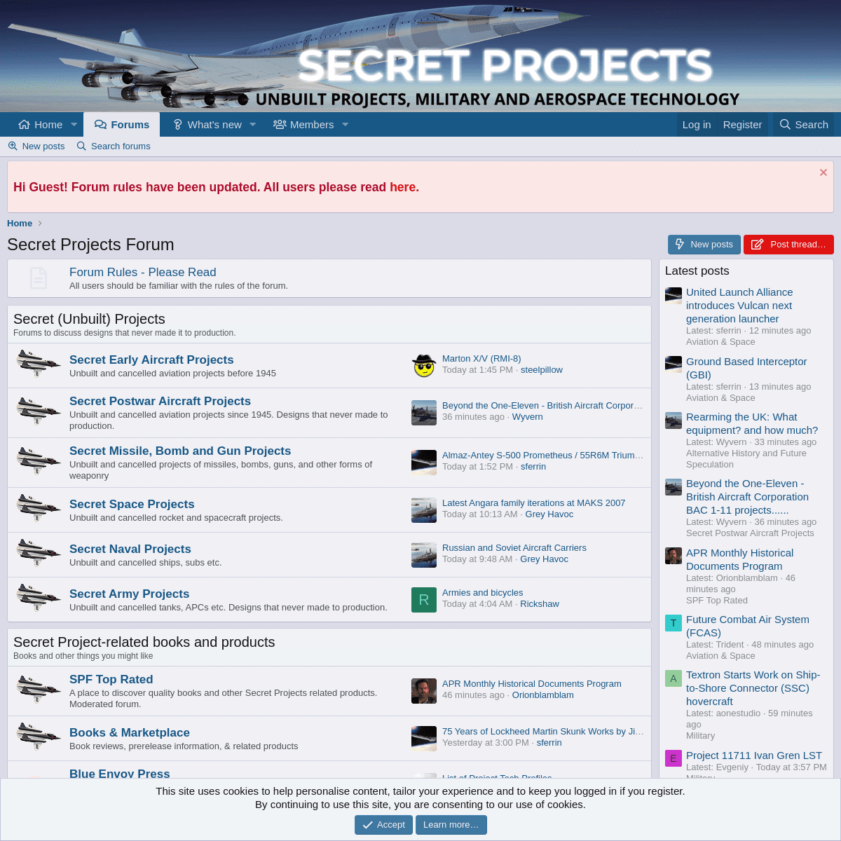 A complete backup of https://secretprojects.co.uk