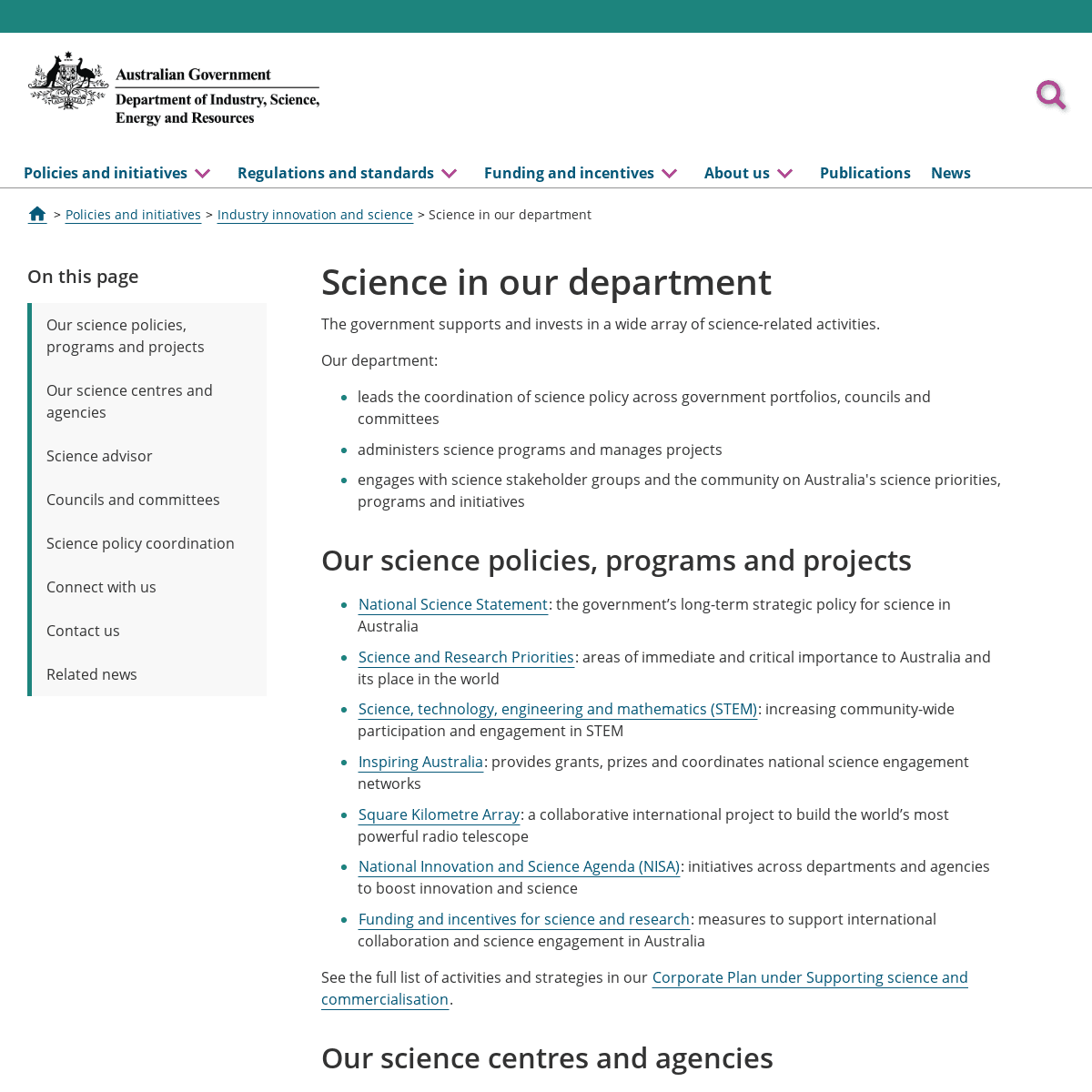 A complete backup of https://science.gov.au